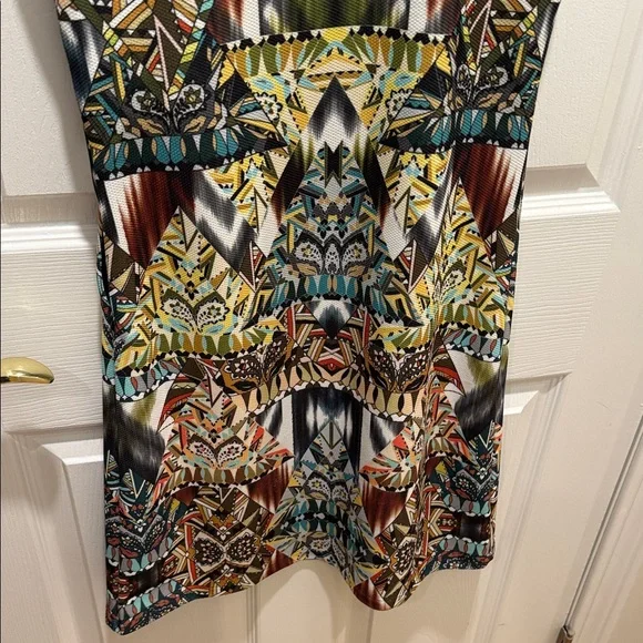 Custo Barcelona Geometric Print Mini Dress - Picture 15 of 16